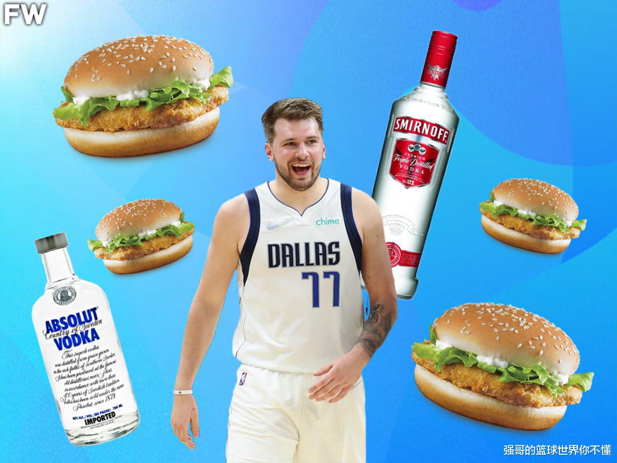 NBA记者称赞东契奇整个夏天都在抽烟喝酒吃汉堡，但带队进季后赛(1)
