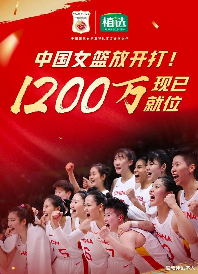 1800万！中国女篮继续被重奖，男篮羡慕不？竞技体育终究实力说话(3)