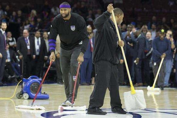 在NBA擦地板，竟然能拿这么多钱...(4)
