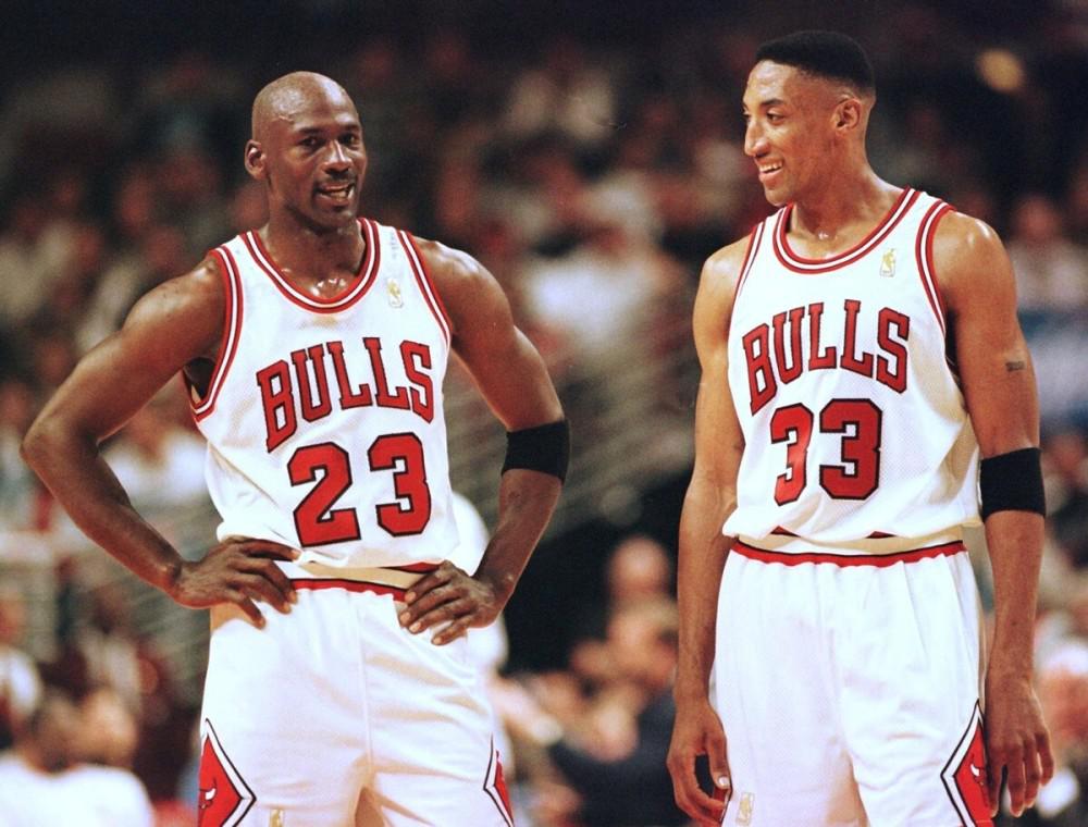 NBA历史上最强的5个二人组：詹眉未上榜，乔丹皮蓬在列，仅一组未夺冠(5)
