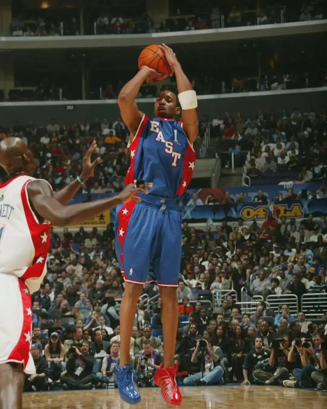 绝美！麦迪的“干拔”，是NBA最引人入胜的投篮姿势之一，或者说，没有之一……(3)