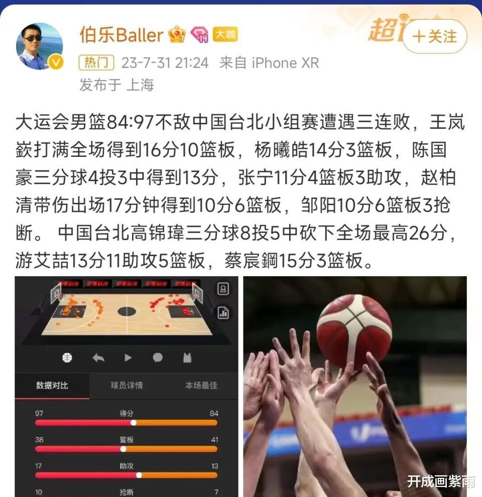 大运男篮三连败，陈磊要下课了！为何亚军清华教练要代表国家队？(2)