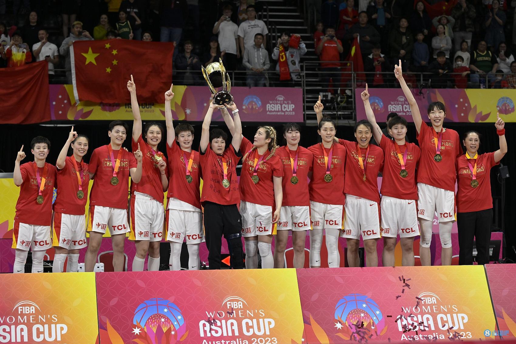 FIBA官方盘点23年亚洲篮球十大新闻：中国女篮亚洲杯夺冠领衔(1)