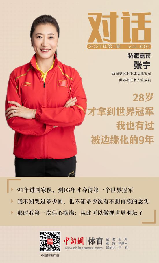 奥运冠军张宁曾被边缘化9年 寄语陈雨菲何冰娇(1)