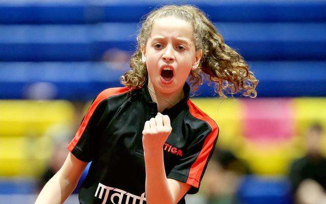 年仅14岁！埃及乒乓小将爆冷夺冠，目前世界排名已达到第43位(1)