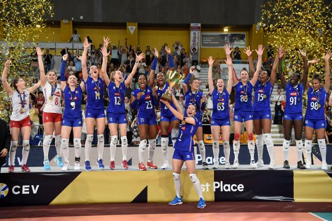 欧洲女排黄金联赛法国夺魁 晋级国际排联挑战者杯(1)