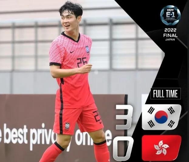 男足东亚杯最新积分榜：中国0-0日本排第3，韩国3-0中国香港领跑(3)