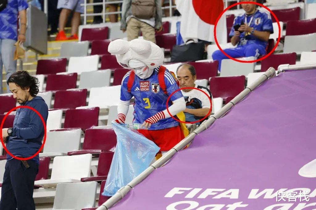 日本人世界杯赛场打军国旗，炒作“捡垃圾”的那些媒体，在哪里？(1)