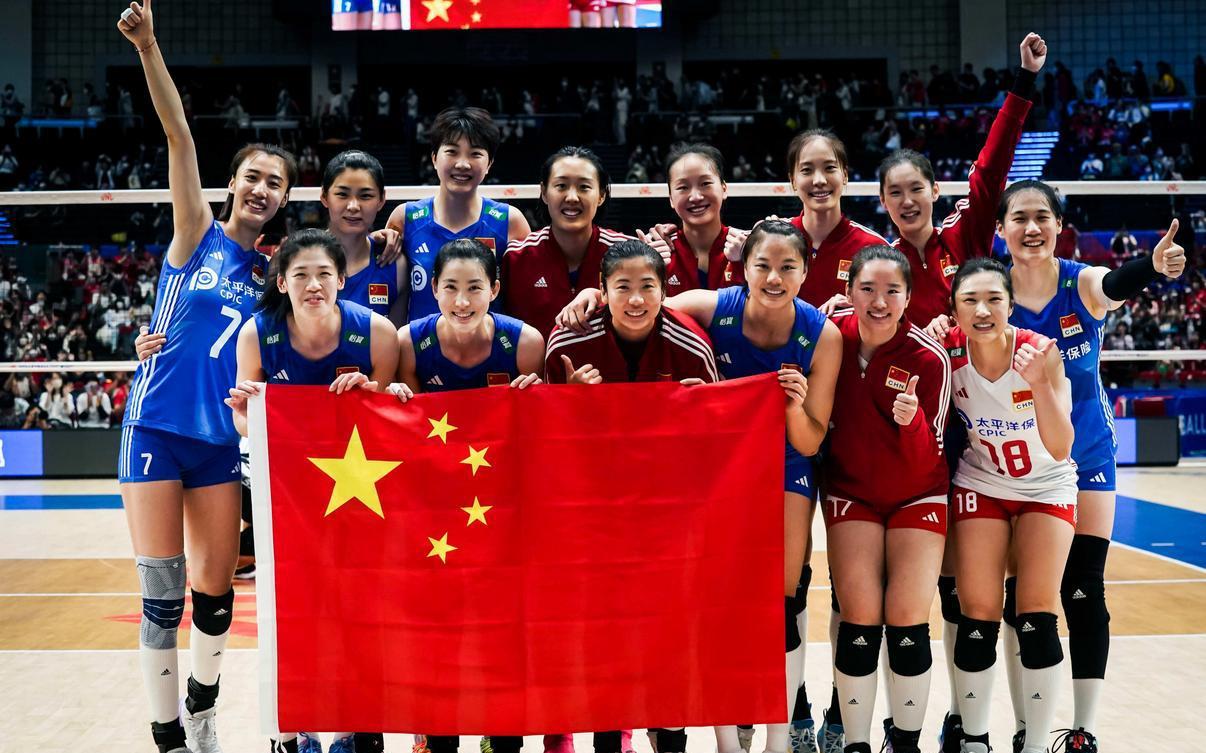 世联赛首周积分榜：中国女排屈居第二，3队四战全胜、4队四战全败(1)