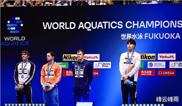 游泳世锦赛惊现3人并列摘银，三人并列夺牌此前只出现过一次(2)