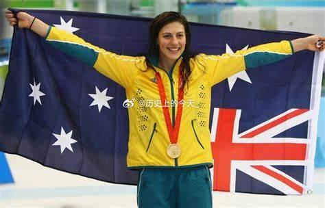#文史人物#澳大利亚女子游泳奥运冠军斯蒂芬妮·赖斯文史公曰：人称“世界泳坛第一美(5)
