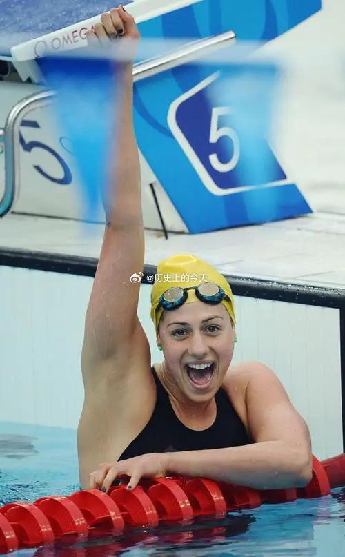 #文史人物#澳大利亚女子游泳奥运冠军斯蒂芬妮·赖斯文史公曰：人称“世界泳坛第一美(7)