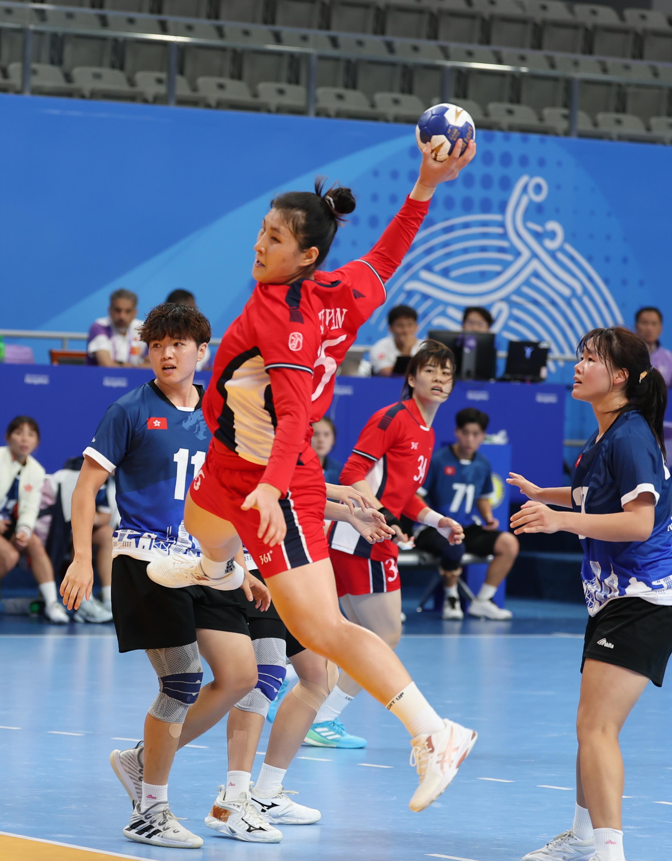 女子小组预赛：中国队战胜中国香港队(3)