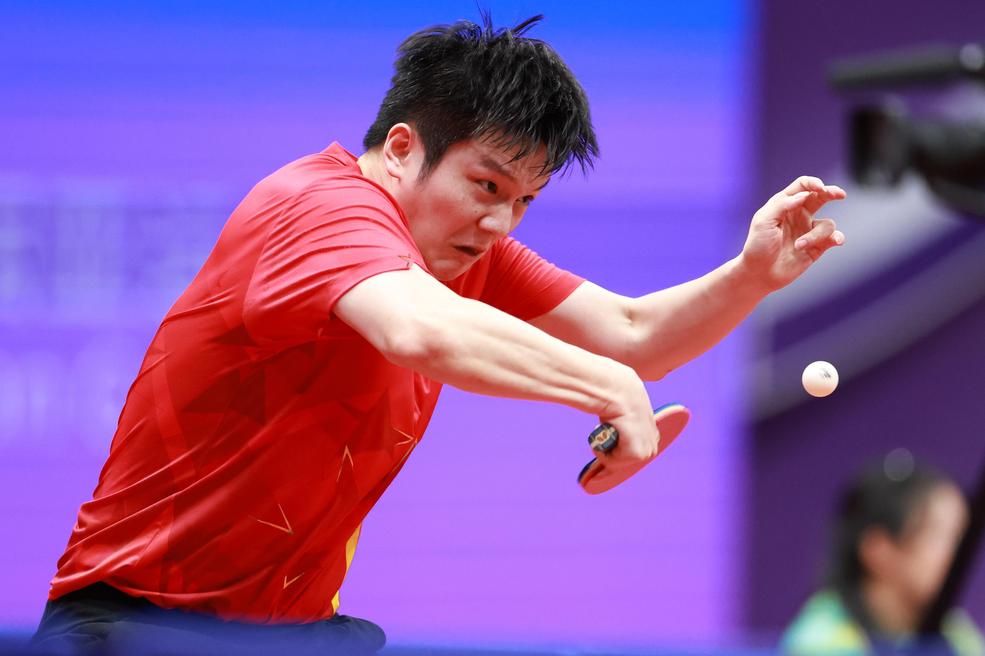 乒乓球——男子单打四分之一决赛：樊振东晋级(7)