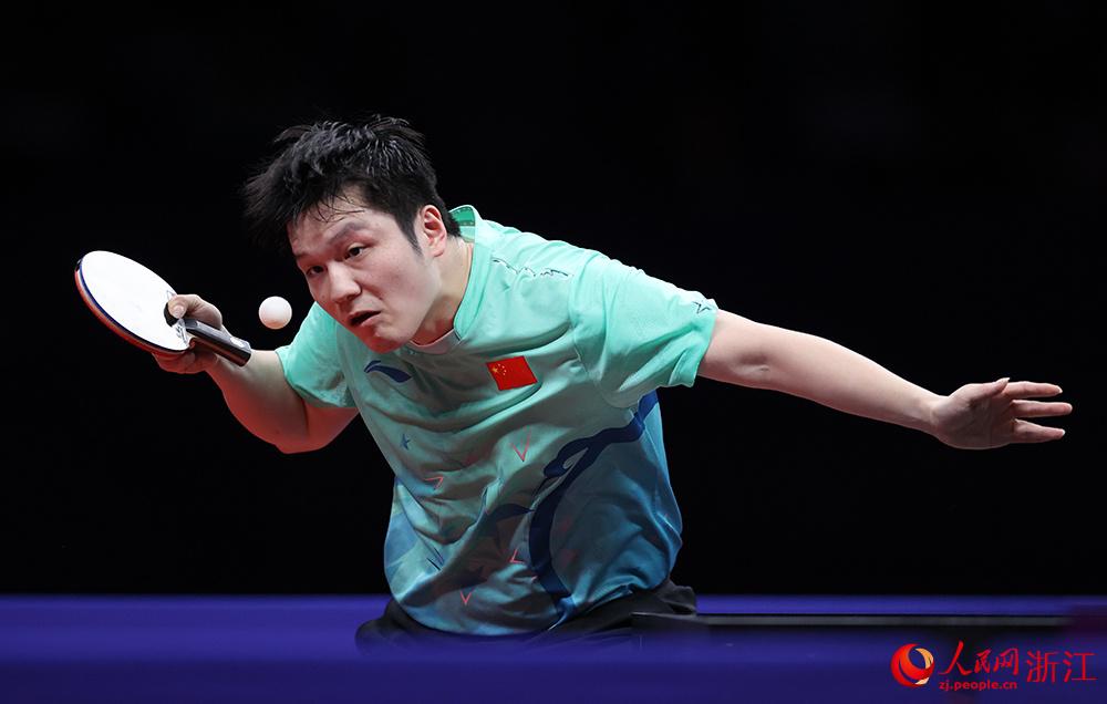 中国乒乓球队实现亚运会男单六连冠(1)