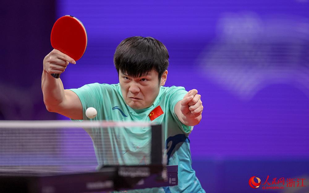 中国乒乓球队实现亚运会男单六连冠(5)