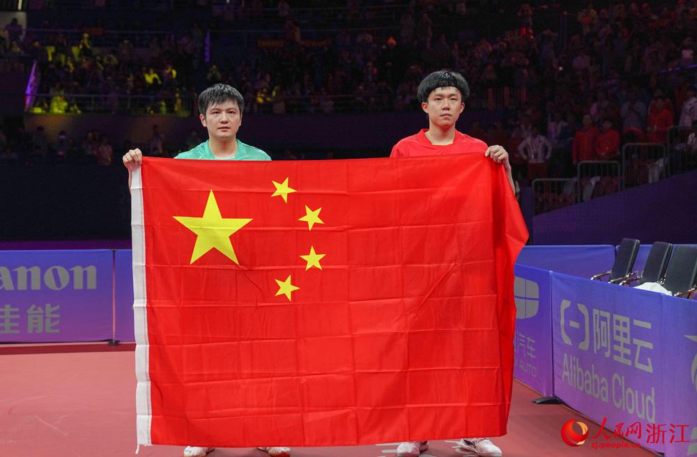 中国乒乓球队实现亚运会男单六连冠(10)