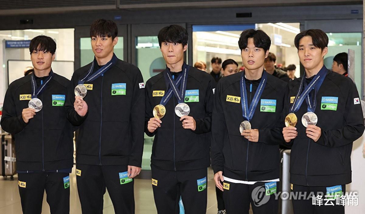 没被中国打服的韩国梦想巴黎奥运冲击男子4乘200米自由泳接力金牌(1)