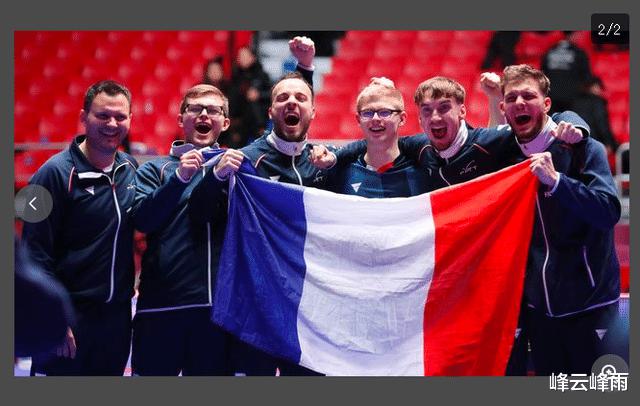 法国男队在釜山世乒赛上完成时隔27年的壮举，女队也锁定一枚奖牌(2)