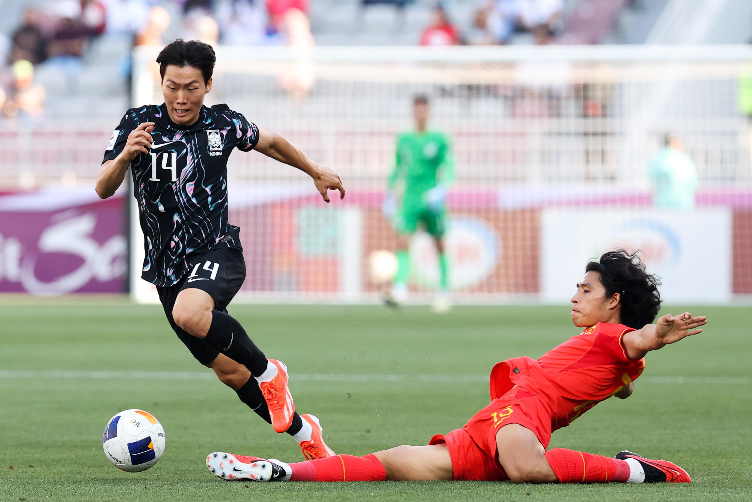 周而复始!0比2不敌韩国U23,国奥小组出线仅剩理论可能(5)