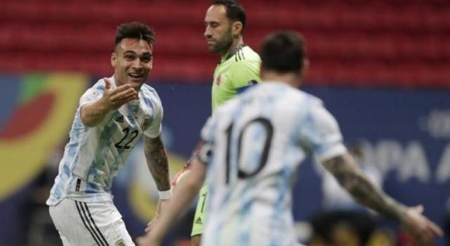今晨，国米锋霸已成为欧洲五大联赛阿根廷籍射手王！梅西笑了(5)