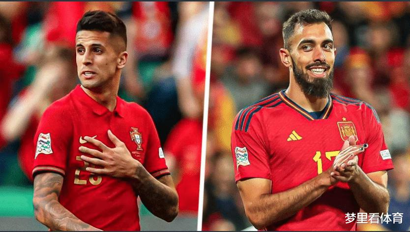 欧洲国家联盟 2022-23罗纳尔多率领葡萄牙对西班牙争夺半决赛席位 葡萄牙对西班牙的比赛(3)