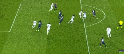 【法甲】梅西任意球 姆巴佩替补绝杀 巴黎2比1胜(4)