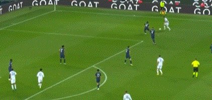 【法甲】梅西任意球 姆巴佩替补绝杀 巴黎2比1胜(5)