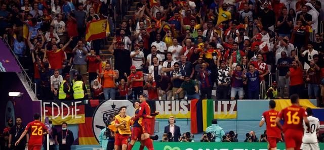 17亿对决！德国1-1西班牙，末轮西班牙赢球出线，德国出线三选一(5)
