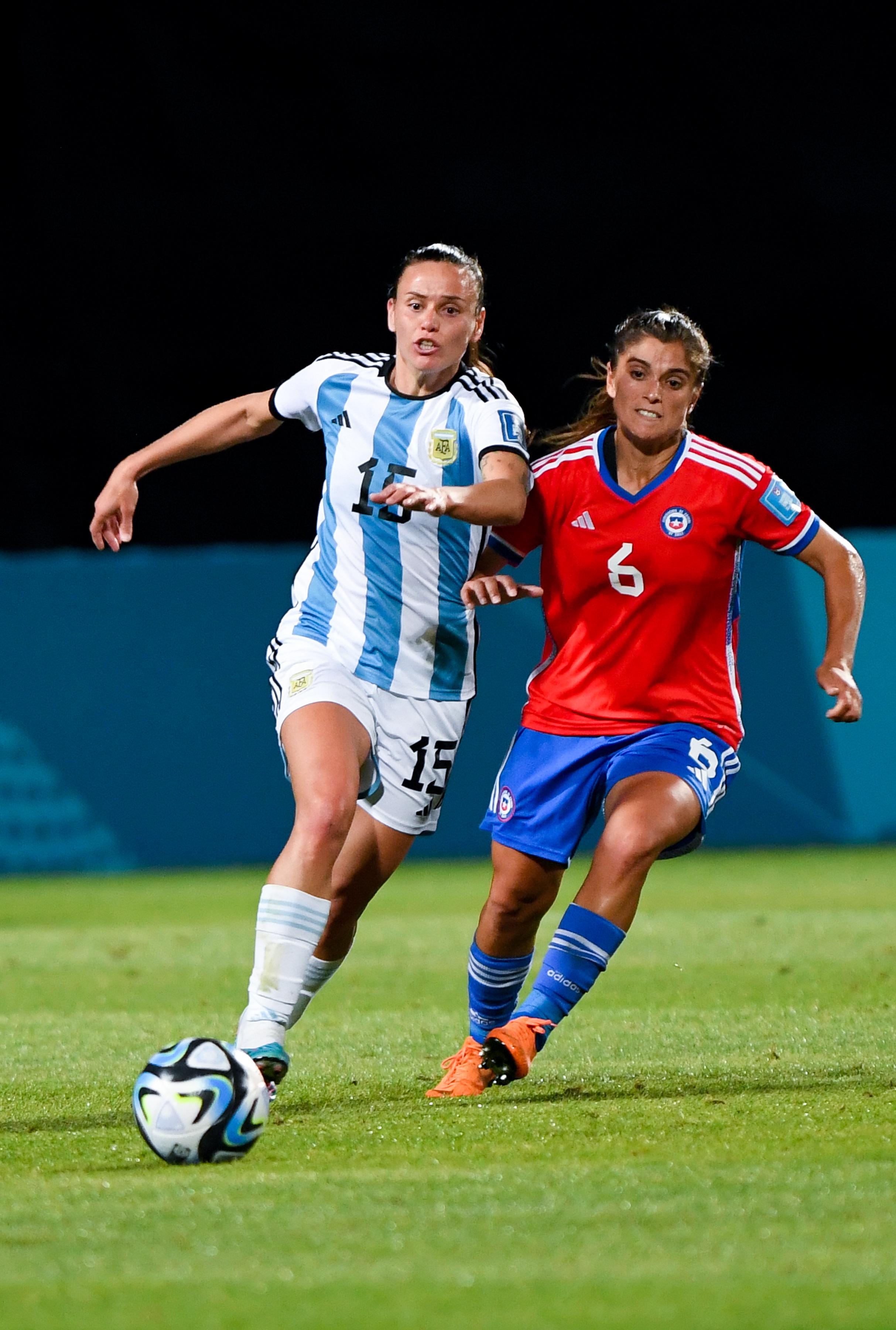 女足世界杯附加赛友谊赛：阿根廷胜智利(6)