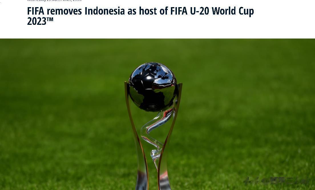 国际足联宣布取消印尼2023年U20世界杯举办权，多个国家希望接手，我国为什么不(1)