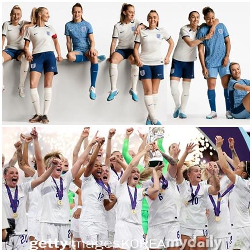 英格兰女足国家队赢得颜色辩论→赢得男装蓝下装(1)