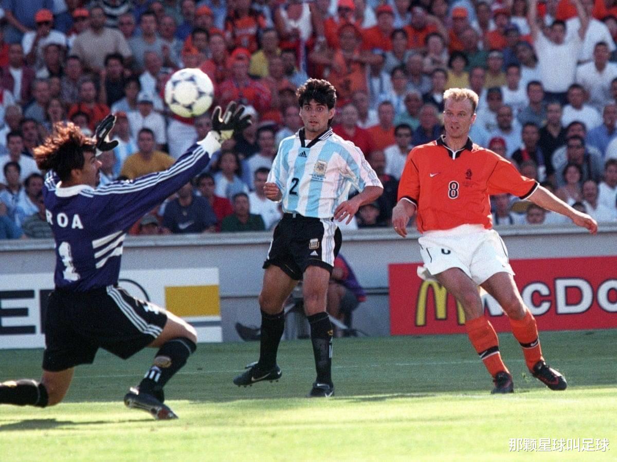 98年世界杯以来每隔8年，阿根廷荷兰就会相遇，但还是98年最好看(1)