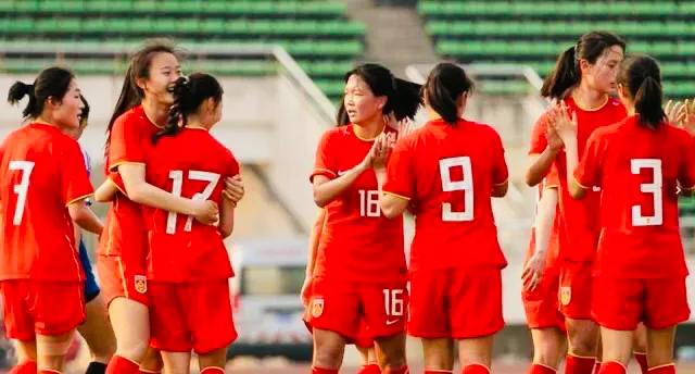 中国U20女足5-0战胜尼泊尔，提前晋级U20女足亚洲杯决赛圈，本次女足U20亚(1)