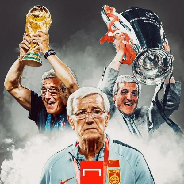 近三十年足球主教练排名：
顶级：
里皮
世界杯冠军1次
欧冠冠军1次
意甲联赛冠(1)