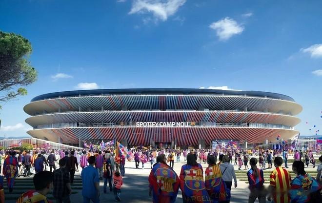 巴萨的诺坎普球场进入全面的改造

2023/24赛季，巴萨将在奥林匹克体育场进行(5)