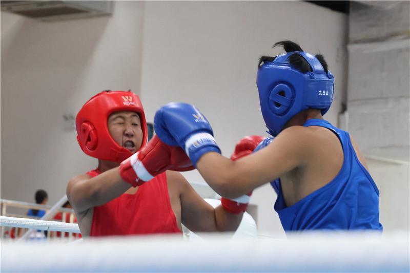 2023年安徽省青少年拳击锦标赛暨U系列比赛在颍上县举行(2)