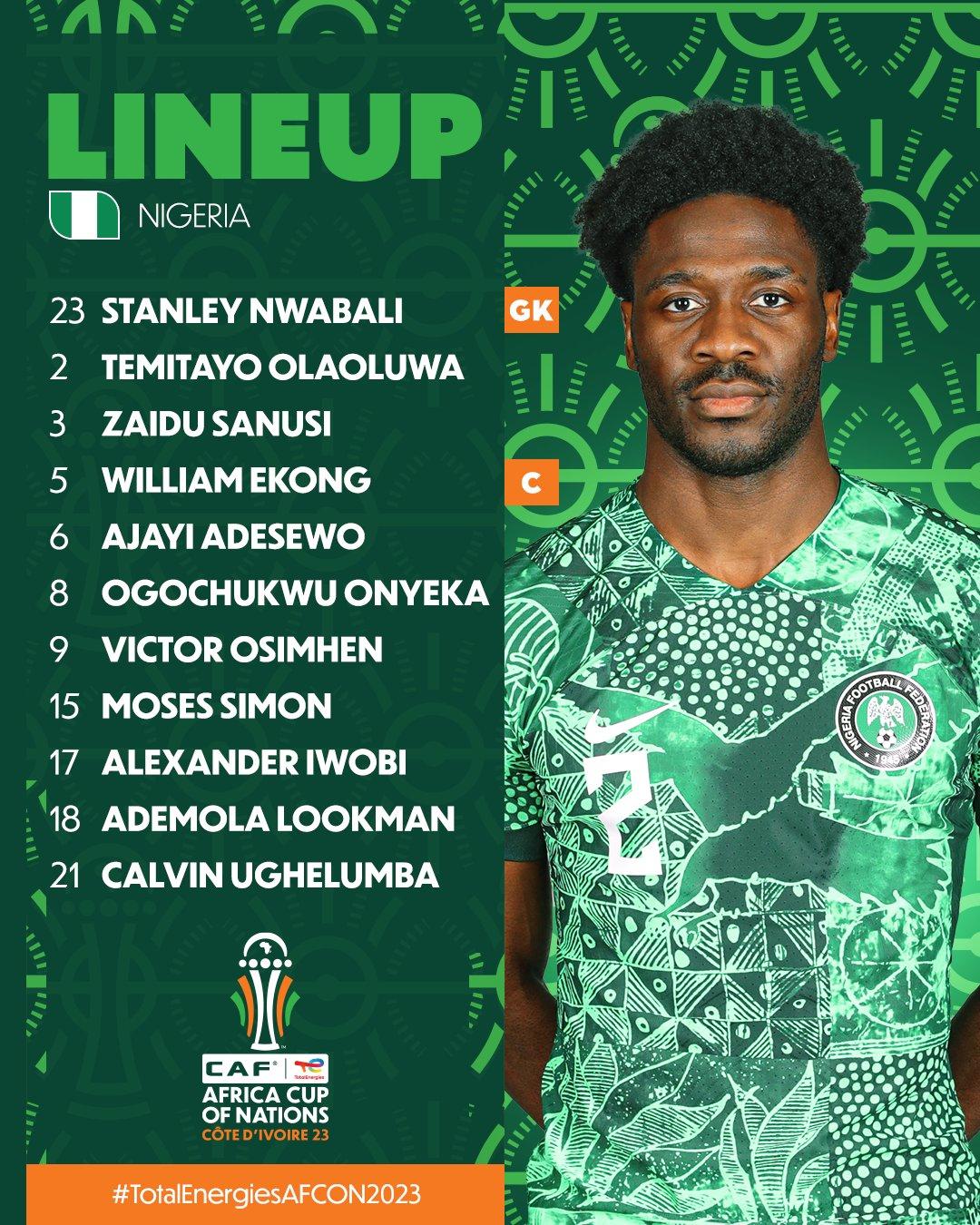 奥纳纳连场替补！尼日利亚vs喀麦隆，奥纳纳替补&非洲杯只出场1次(2)
