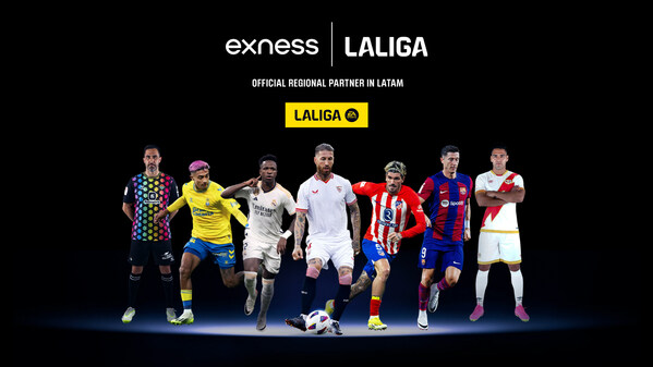 Exness成为西班牙足球甲级联赛官方区域合作伙伴(1)