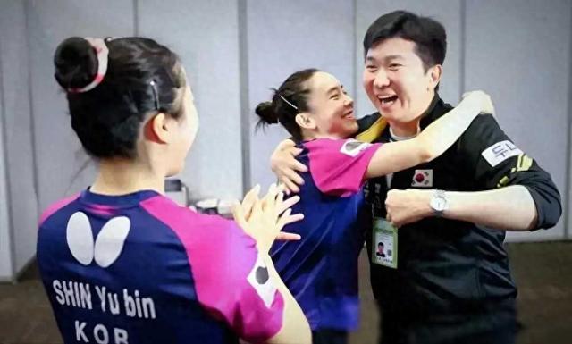 田志希在冠军赛用实力征服韩国乒协主席柳承敏，并承诺满足她(1)