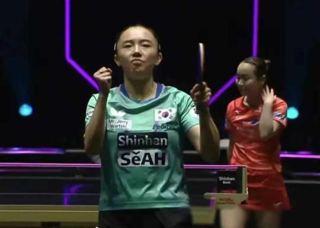 田志希在冠军赛用实力征服韩国乒协主席柳承敏，并承诺满足她(4)